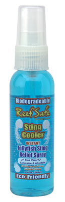 Reef Safe  Biodegradable Sting Cooler  Jellyfish Sting Relief Spray