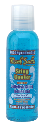 Reef Safe  Biodegradable Sting Cooler  Jellyfish Sting Relief Gel
