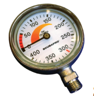 Scubapro Standard Brass Pressure Gauge Capsule HP 80