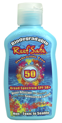 Reef Safe Oxybenzone Free Biodegradable Sunscreen SPF 50