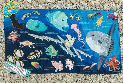 OCEANARIUM T03 Mola QUICK-DRYING MICOFIBER TOWEL 