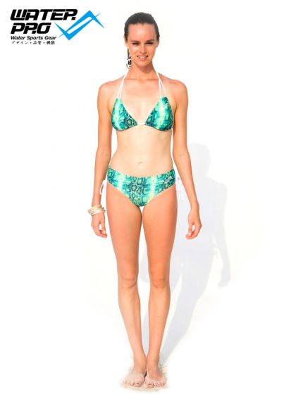 Water Pro Bikini Indigo Green