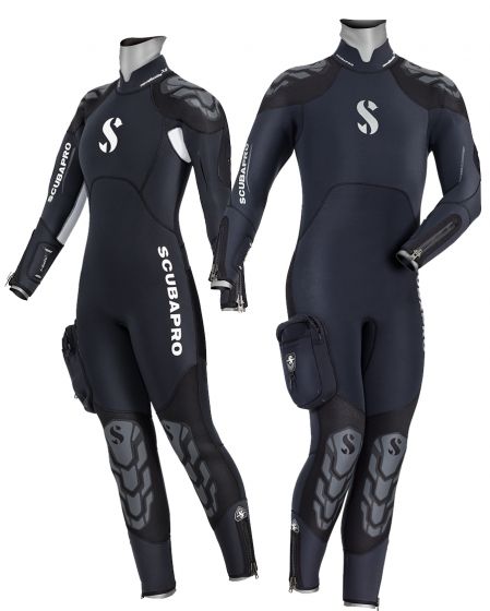 SCUBAPRO WETSUIT NOVA SCOTIA 7.5/6.5 MM SEMI-DRY WITH HOOD