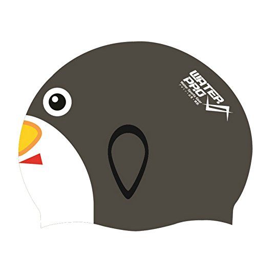 Water Pro Swim Cap/ Black Peguin 