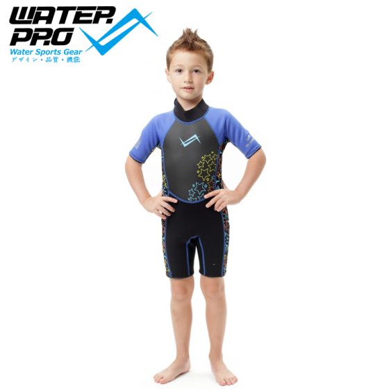 Water Pro 3.5mm Kid Wetsuit Blue Star