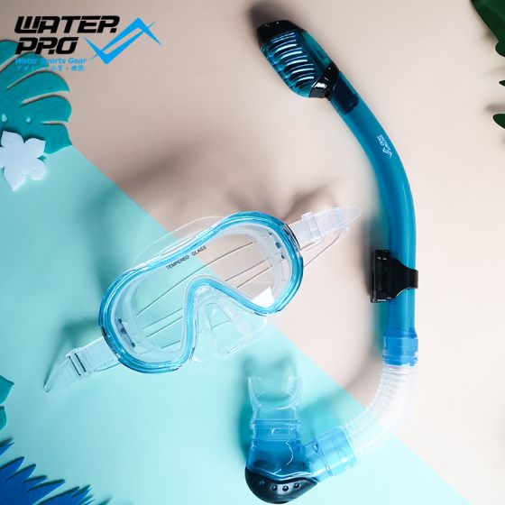 Water Pro Dolphin Kids Mask & Snorkel Set