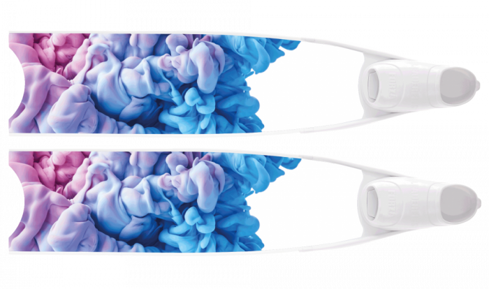LEADERFINS LIMITED EDITION WATER INK BI-FINS-WHI