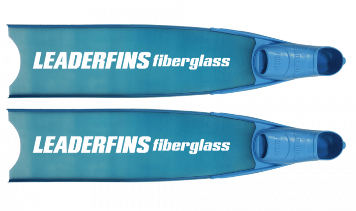 Leaderfins FIBERGLASS BLUE ICE BI-FINS