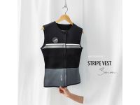 Water Pro 3mm Stripe Vest Black/Gray