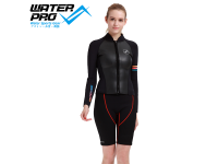 Water Pro 3mm leather flexa jacket-Trio for Women