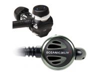 OCEANIC DELTA 4.2 FDX-10 旋轉接頭編織管呼吸調節器 