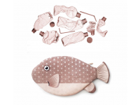 PAAPAOW Pufferfish pouch (PET bottles waste recycled fabric)