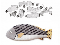 PAAPAOW Sweetlips fish pouch (PET bottles waste recycled fabric)