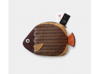 PAAPAOW Collared Butterflyfish pouch (PET bottles waste recycled fabric)