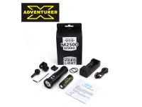 X-ADVENTURER M2500-WSRBA 4in1 Smart Focus Video Light (Wide light + Snoot Light + Red light + Blue light with Auto Flash-Off Fun