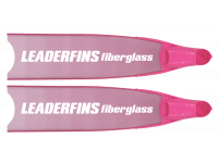 Leaderfins FIBERGLASS PINK ICE BI-FINS