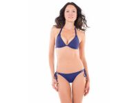 VODA SWIM - Navy Envy Push Up ® Double String Bikini Top