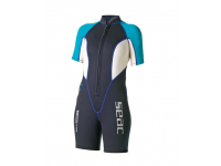 SEAC SUB SEALIGHT 2.5MM SHORTY WET SUITS, WOMAN