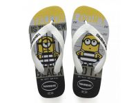 HAVAIANAS MINIONS FLIP FLOP 4133167 KIDS - Ice Grey