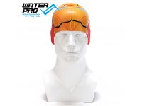 Water Pro Swim Cap/ Red Iron