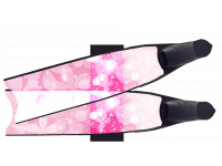 LEADERFINS LIMITED EDITION FLOWERS SEMI-TRANSPARENT BI-FINS