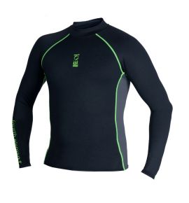 Fourth element MEN’S LONG SLEEVE HYDROSKIN Black/Green