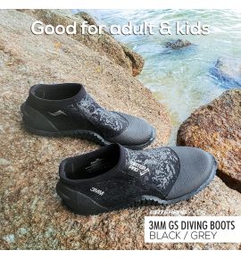 Water Pro GS 3mm Dive Boots Adult & Kids