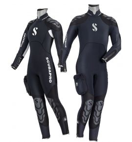 SCUBAPRO WETSUIT NOVA SCOTIA 7.5/6.5 MM SEMI-DRY WITH HOOD