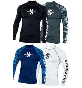 SCUBAPRO RASH GUARD LONG SLEEVE UPF 50 - MEN