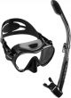 Cressi F1 Frameless mask + Dry Snorkel Combo