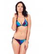 VODA SWIM Seychelles Envy Push Up ® String Bikini Top