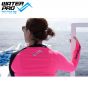 WATER PRO TWO TONE ZIP UP RASH GUARD