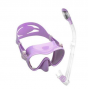 Cressi F1 Frameless mask + Dry Snorkel Combo